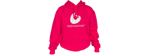 Толстовка Balanced Body с логотипом, выходом для наушников и мягкой тканью.