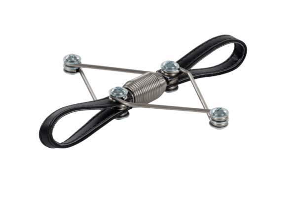 Приспособление для пальцев ног Джо с регулируемыми пружинными петлями сопротивления.