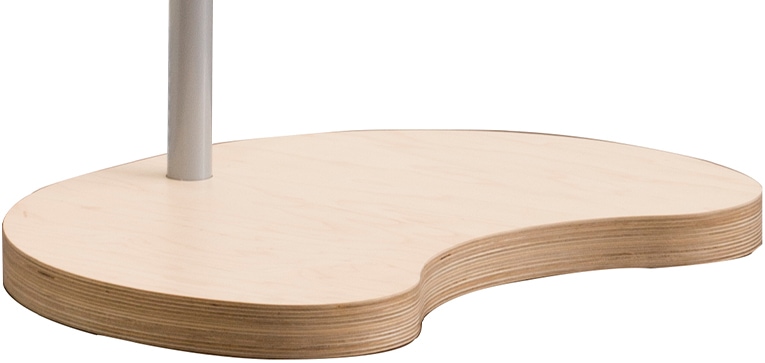 Pilates aprīkojuma pamatne stabilitātei, piestiprināma pie sienas kompaktām studijām