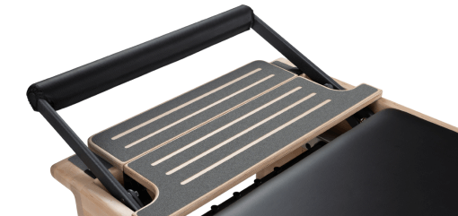 Balanced Body Studio Reformer standing platform detail for Pilates.