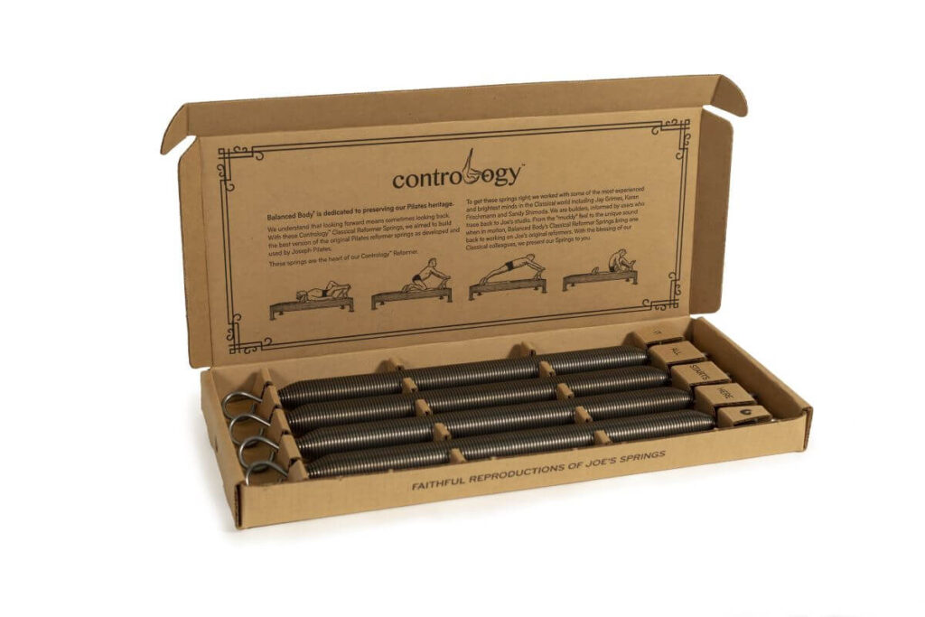 Contrology Reformer Springs atsperu komplekts atvērtā kastē