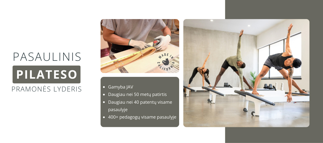 Globāls līderis Pilates industrijā